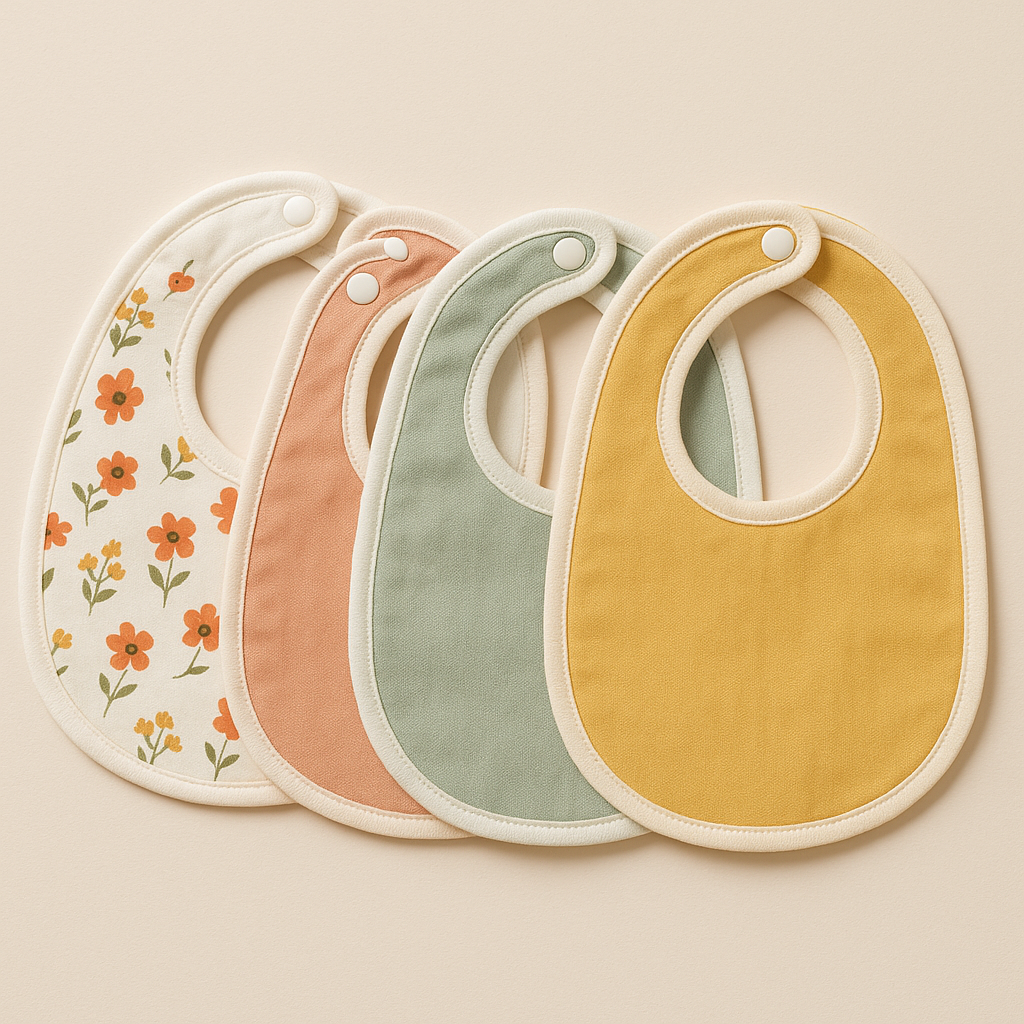 Konssy Muslin Baby Bibs Baby Bandana Drool Bibs